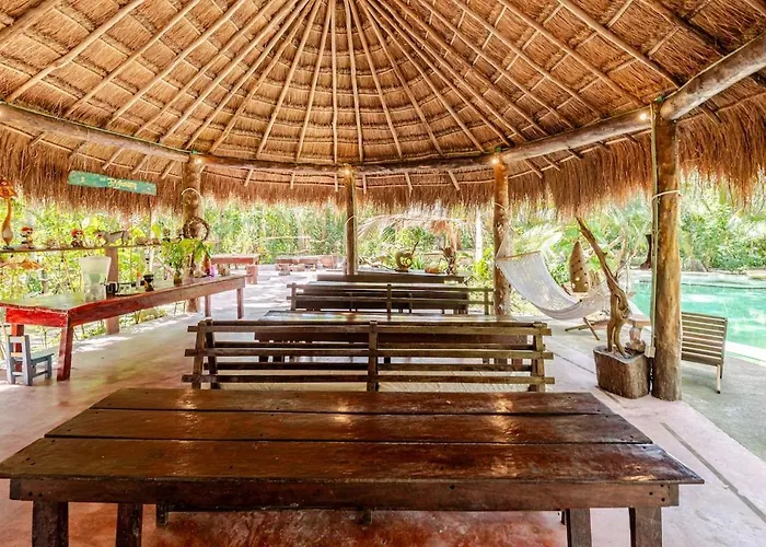 Camping Zapote En Rancho Jaguares Jungle Retreat *