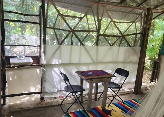 Camping Zapote En Rancho Jaguares Jungle Retreat *